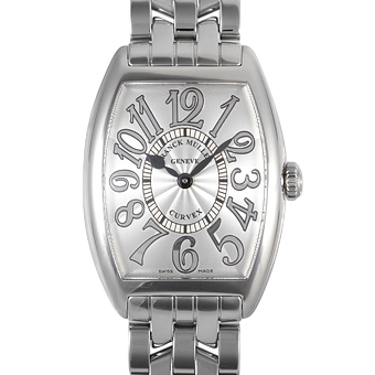 FRANCK MULLER スーパーコピー フランクミュラー トノウカーベックス RELIEF 7502QZ シルバー